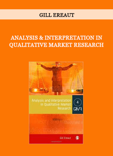 Analysis & Interpretation in Qualitative Market Research by Gill Ereaut of https://crabaca.store/