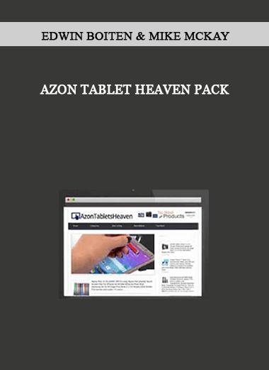 Azon Tablet Heaven Pack by Edwin Boiten & Mike McKay of https://crabaca.store/