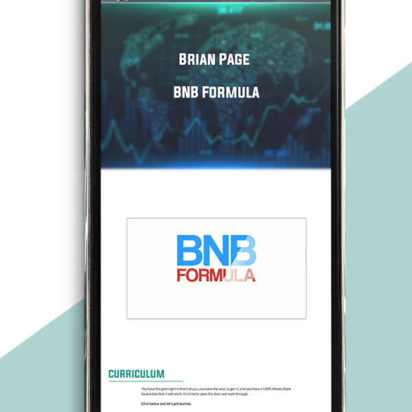 BNB Formula By Brian Page of https://crabaca.store/