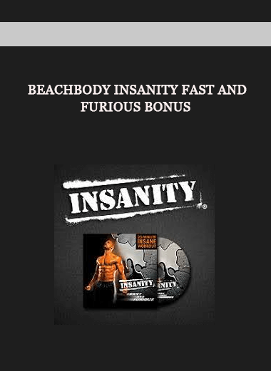  Beachbody Insanity Fast and Furious Bonus of https://crabaca.store/