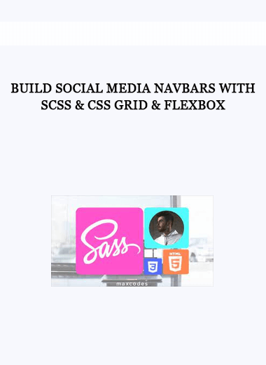 Build Social Media Navbars with SCSS & CSS Grid & FlexBox of https://crabaca.store/