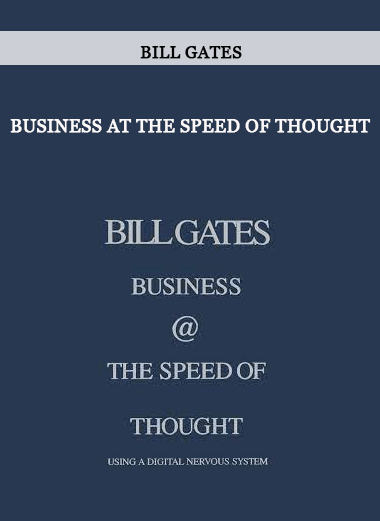 Business at the Speed of Thought by Bill Gates of https://crabaca.store/