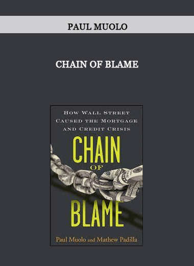 Chain of Blame by Paul Muolo of https://crabaca.store/