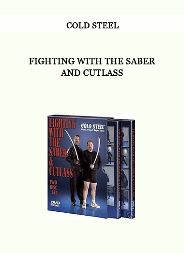 Cold Steel - Fighting with the Saber and Cutlass of https://crabaca.store/