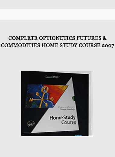 Complete Optionetics Futures & Commodities Home Study Course 2007 of https://crabaca.store/