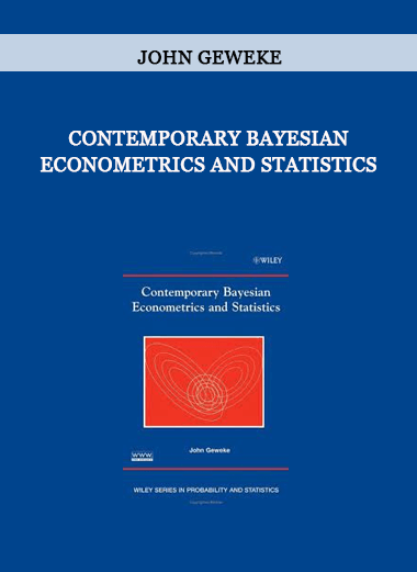 Contemporary Bayesian Econometrics and Statistics by John Geweke of https://crabaca.store/