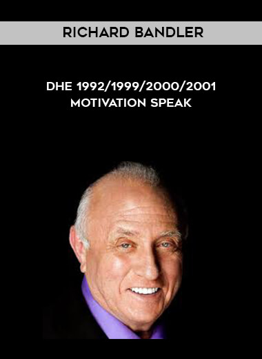 DHE 1992/1999/2000/2001/MOTIVATION SPEAK by RICHARD BANDLER of https://crabaca.store/