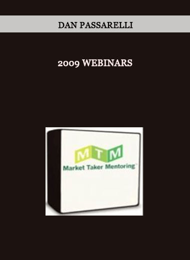 Dan Passarelli - 2009 Webinars of https://crabaca.store/