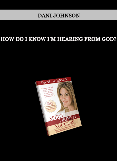 Dani Johnson – HOW DO I KNOW I’M HEARING FROM GOD? of https://crabaca.store/