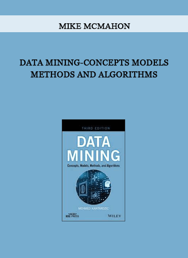 Data Mining-Concepts Models Methods and Algorithms by Mehmed Kantardzic of https://crabaca.store/