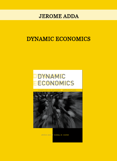 Dynamic Economics by Jerome Adda of https://crabaca.store/