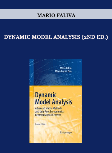 Dynamic Model Analysis (2nd Ed.) by Mario Faliva of https://crabaca.store/