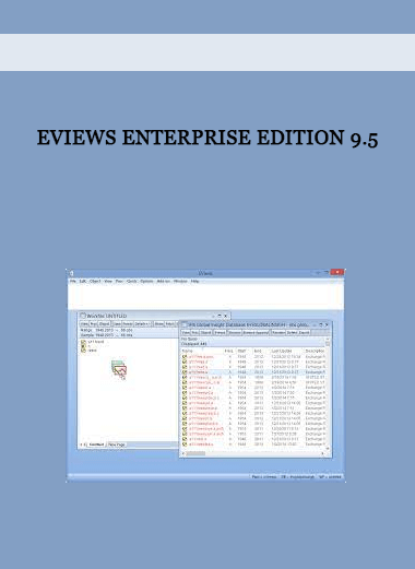 EViews Enterprise Edition 9.5 of https://crabaca.store/