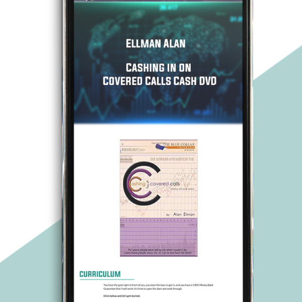 Ellman Alan – Cashing in on Covered Calls Cash DVD of https://crabaca.store/