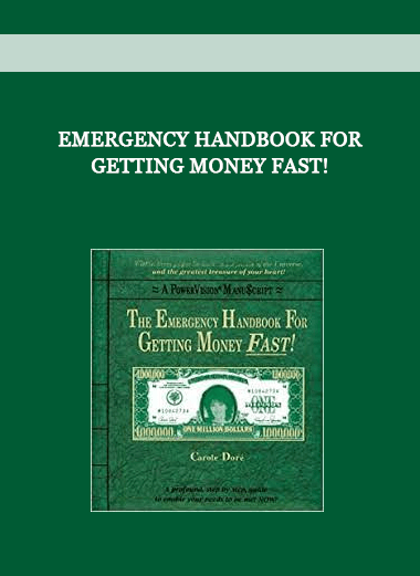 Emergency Handbook For Getting Money FAST! of https://crabaca.store/