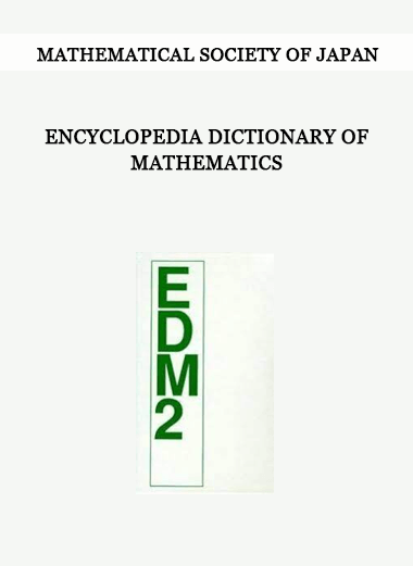 Encyclopedia Dictionary of Mathematics by Mathematical Society of Japan of https://crabaca.store/