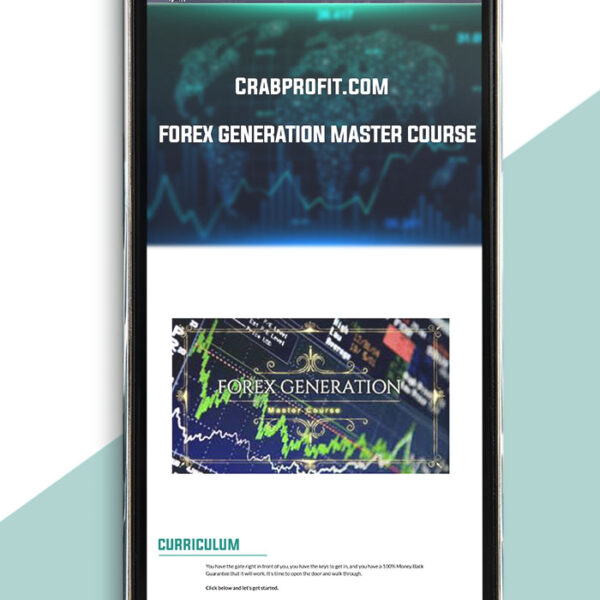 FOREX GENERATION MASTER COURSE of https://crabaca.store/