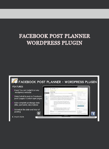 Facebook Post Planner - WordPress Plugin of https://crabaca.store/