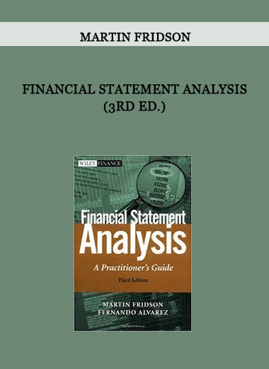 Financial Statement Analysis (3rd Ed.) by Martin Fridson of https://crabaca.store/