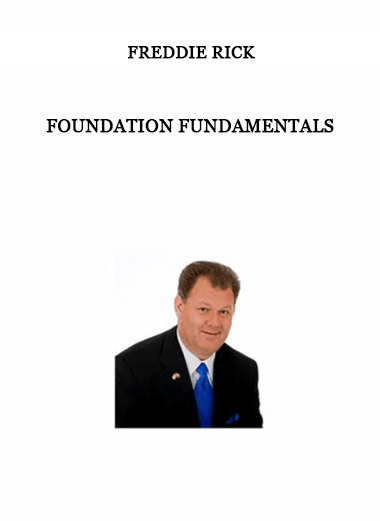 Foundation Fundamentals by Freddie Rick of https://crabaca.store/