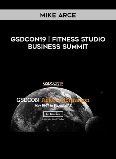 GSDCON19 | Fitness Studio Business Summit by Mike Arce of https://crabaca.store/