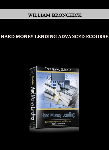 Hard Money Lending Advanced eCourse by William Bronchick of https://crabaca.store/