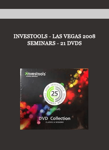 INVESTools - Las Vegas 2008 Seminars - 21 DVDs of https://crabaca.store/