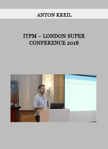 ITPM – London Super Conference 2018 by Anton Kreil of https://crabaca.store/