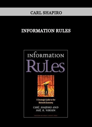 Information Rules by Carl Shapiro of https://crabaca.store/