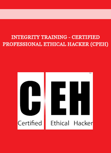 Integrity Training - Certified Professional Ethical Hacker (CPEH) of https://crabaca.store/