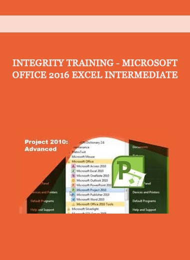 Integrity Training - Microsoft Office 2016 Excel Intermediate of https://crabaca.store/