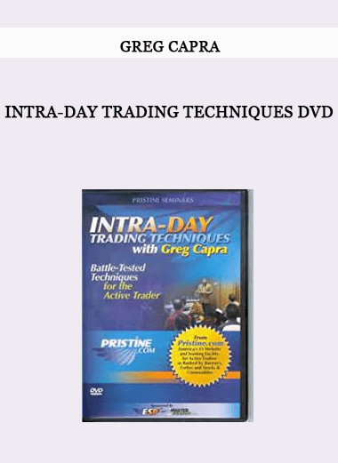 Intra-Day Trading Techniques DVD by Greg Capra of https://crabaca.store/