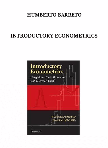 Introductory Econometrics by Humberto Barreto of https://crabaca.store/