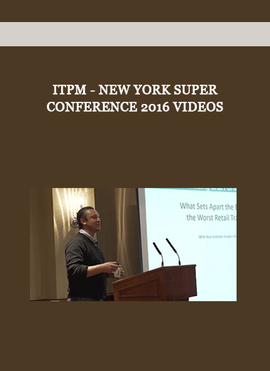 Itpm - New York Super Conference 2016 Videos of https://crabaca.store/