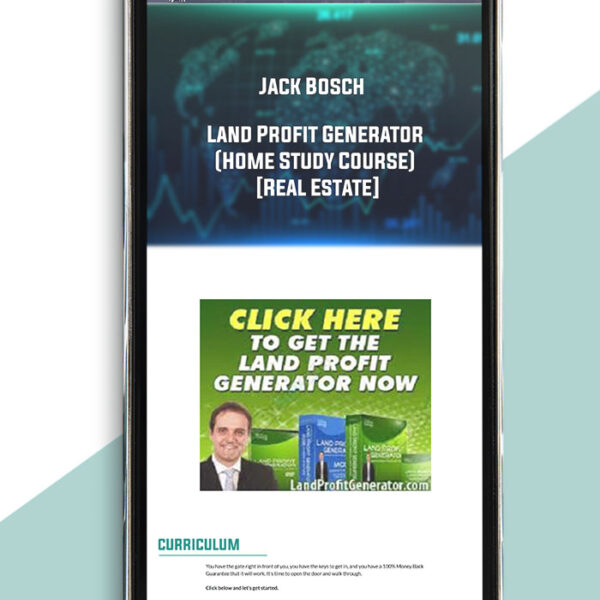 Jack Bosch – Land Profit Generator (Home Study Course) [Real Estate] of https://crabaca.store/