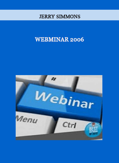 Jerry Simmons – Webminar 2006 of https://crabaca.store/