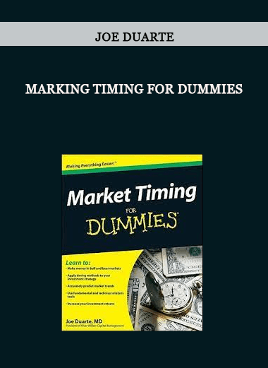 Joe Duarte - Marking Timing for Dummies of https://crabaca.store/