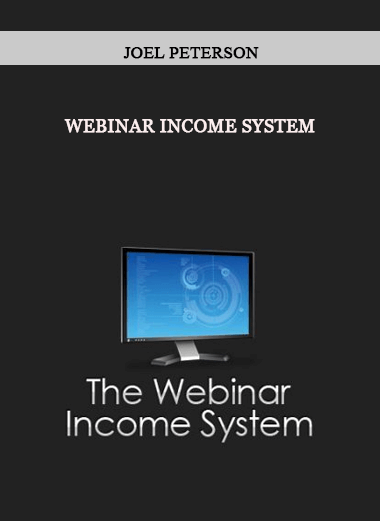 Joel Peterson - Webinar Income System of https://crabaca.store/