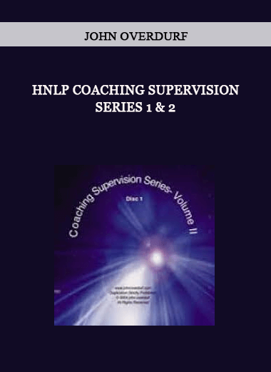 John Overdurf – HNLP Coaching Supervision Series 1 & 2 of https://crabaca.store/