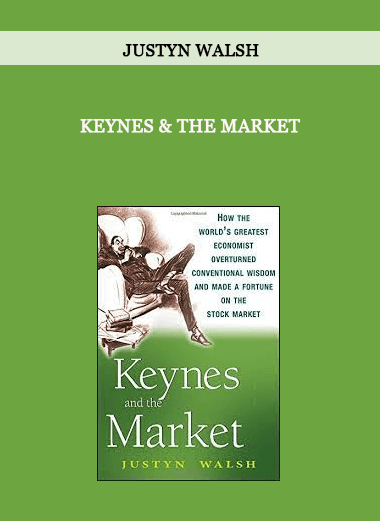 Keynes & The Market by Justyn Walsh of https://crabaca.store/