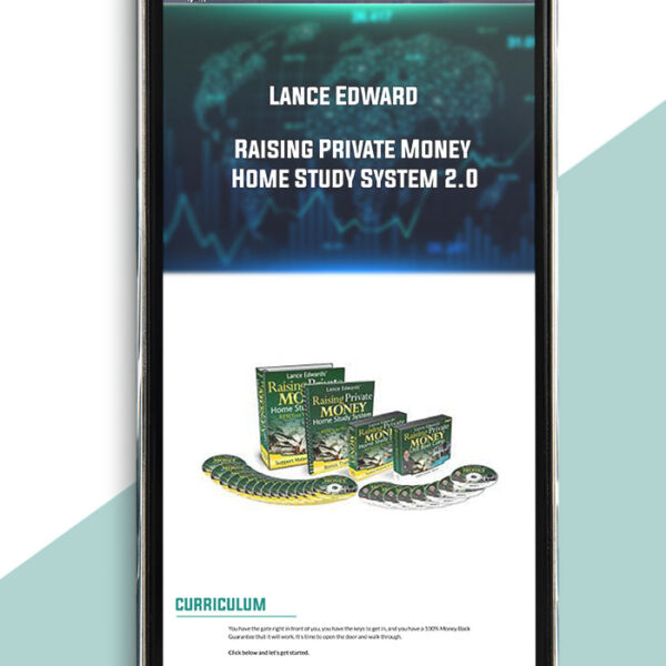 Lance Edward – Raising Private Money Home Study System 2.0 of https://crabaca.store/