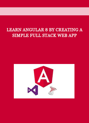 Learn Angular 8 by creating a simple Full Stack Web App of https://crabaca.store/