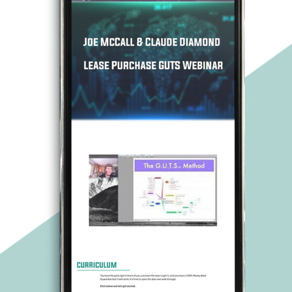 Lease Purchase GUTS Webinar from Joe McCall & Claude Diamond of https://crabaca.store/