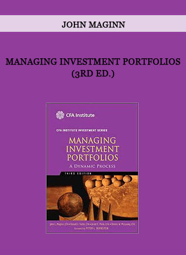 Managing Investment Portfolios (3rd Ed.) by John Maginn of https://crabaca.store/