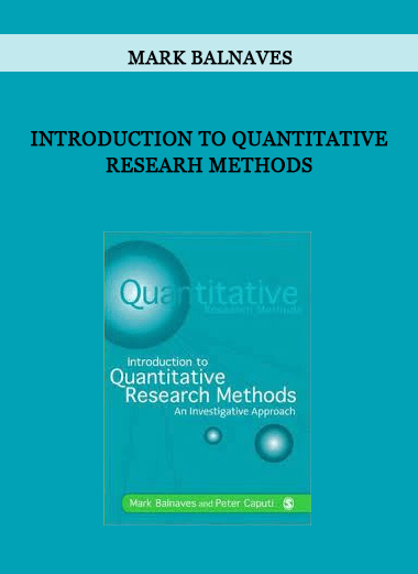 Mark Balnaves - Introduction to Quantitative Researh Methods of https://crabaca.store/