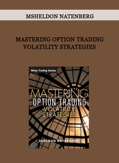 Mastering Option Trading Volatility Strategies by Sheldon Natenberg of https://crabaca.store/