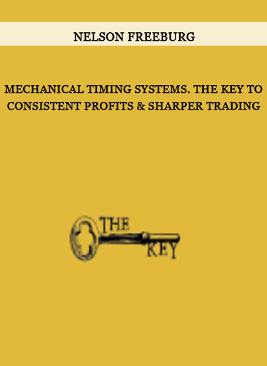 Mechanical Timing Systems. The Key to Consistent Profits & Sharper Trading by Nelson Freeburg of https://crabaca.store/