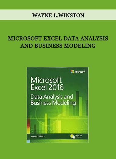 Microsoft Excel Data Analysis and Business Modeling by Wayne L.Winston of https://crabaca.store/