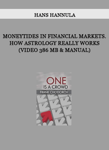 Moneytides in Financial Markets. How Astrology Really Works (Video 386 MB & Manual) by Hans Hannula of https://crabaca.store/