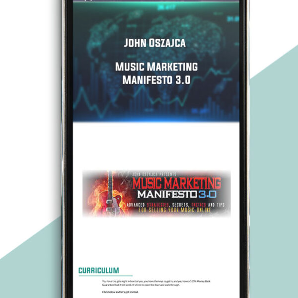 Music Marketing Manifesto 3.0 from John Oszajca of https://crabaca.store/